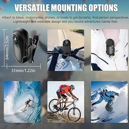 Sports cameras 1080 FHD In Helmet Motorcycle Bike Mini Camera Filming Bicycle Action Body Cam And Video Recording