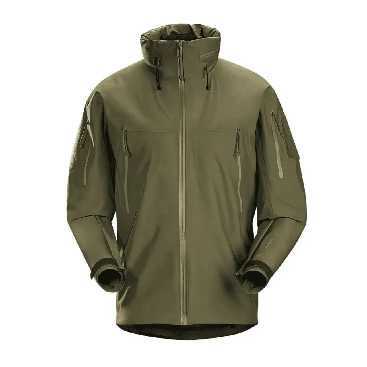 ARC LEAF GEN2 3 Layer Taped Seam Tactical Hard shell Jacket Men's Outdoor Waterproof Windproof Hooded Coat for Hiking Camping