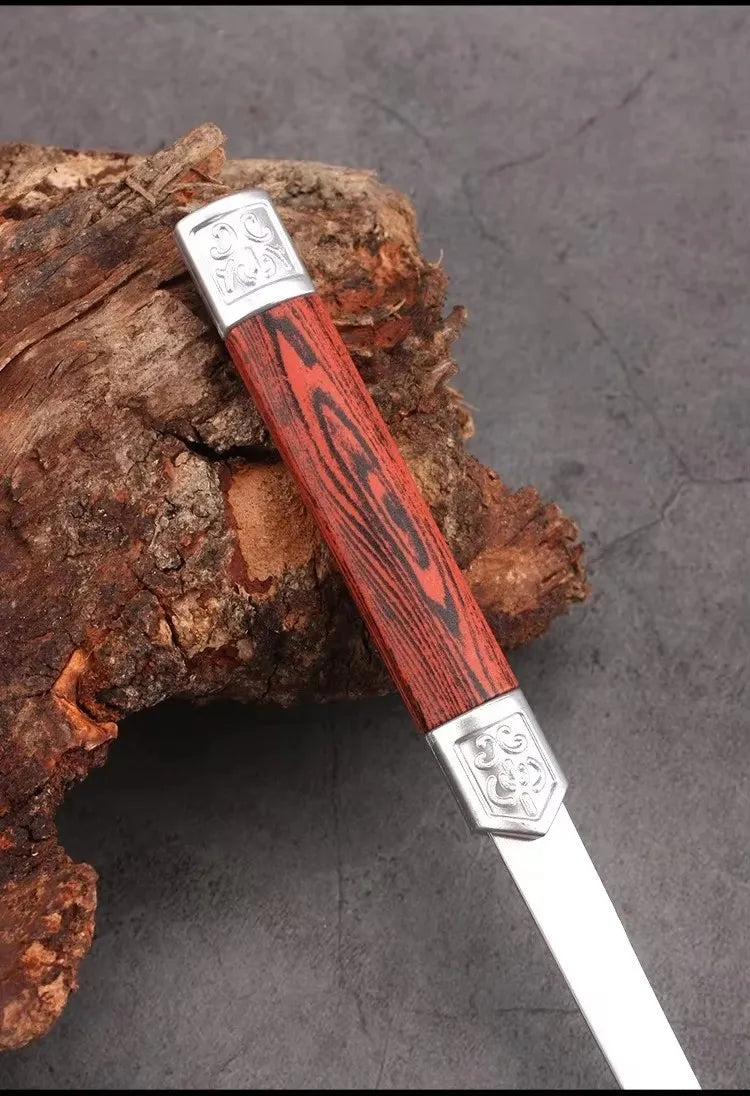 Exquisite stainless steel small straight knife fruit knife facas sushi household sharp portable magic pen hand meat knife