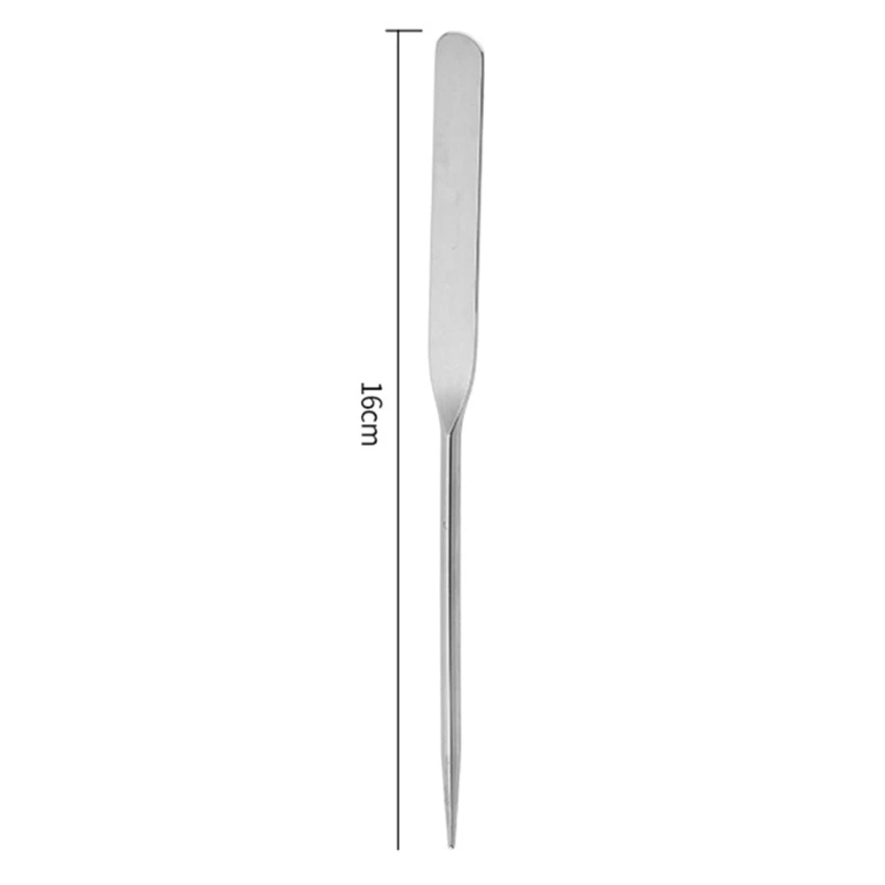 Stainless Steel Foundation Spatula Makeup Paints Foundation Cream Mixing Stick Cosmetics Tools Makeup Spatula Stainless Steel