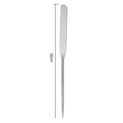 Stainless Steel Foundation Spatula Makeup Paints Foundation Cream Mixing Stick Cosmetics Tools Makeup Spatula Stainless Steel
