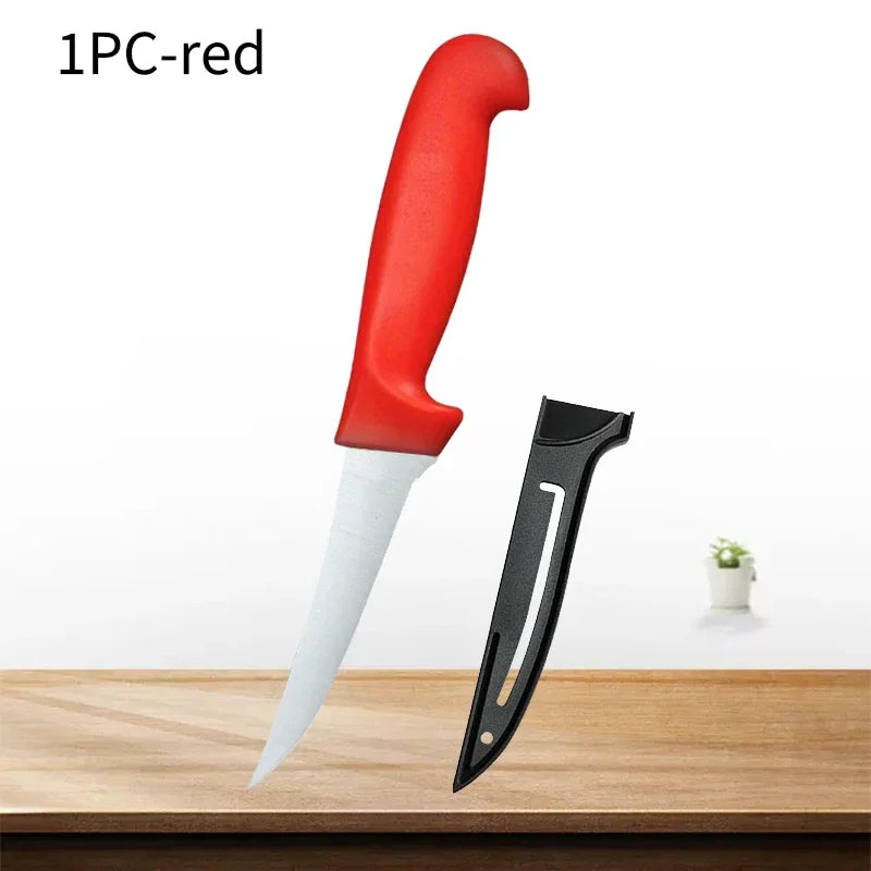 WXCOO Boning Knife Professional Steak Knife Japanese Chef Cooking Knives Meat Cleaver Slicing Fish Fillet Cutting Sushi Knife