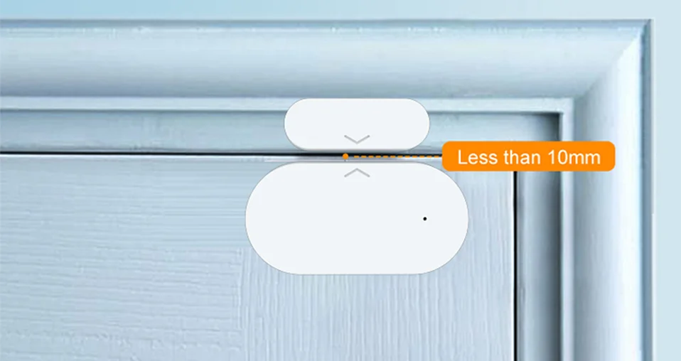 Tuya ZigBee 3.0 Smart Door Window Sensor Door Open Closed Detectors Smart Home Security Protection Alarm System for Alexa Google