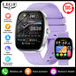LIGE Originalny Smartwatch Mężczyźni Kobiety Połączenia Bluetooth Zegarek Pulsometr Wodoodporny Smartwatch Zdrowie Dla Androida IOS