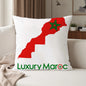 Luxury Morocco Flag Pillow Case Suitable For Bedrooms Living Rooms Cars Home Decoration