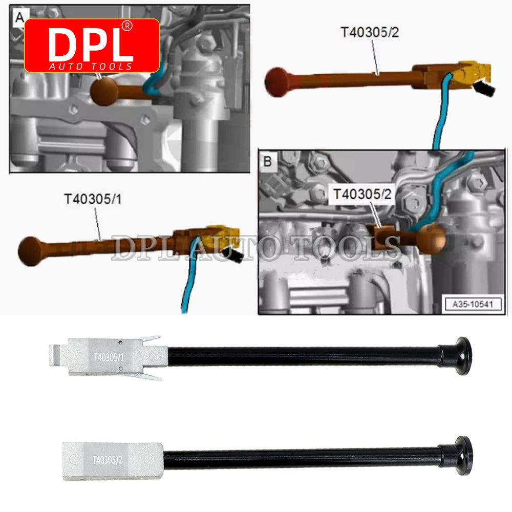 for Audi A4L dual clutch 0CK gearbox B9 connection point removal tool T40305