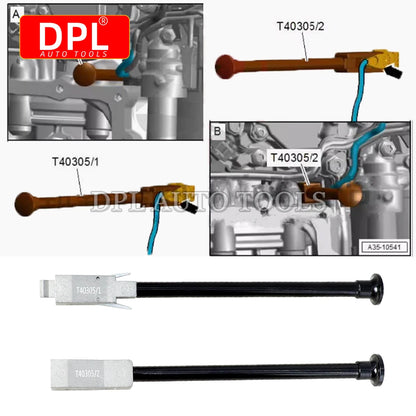 for Audi A4L dual clutch 0CK gearbox B9 connection point removal tool T40305