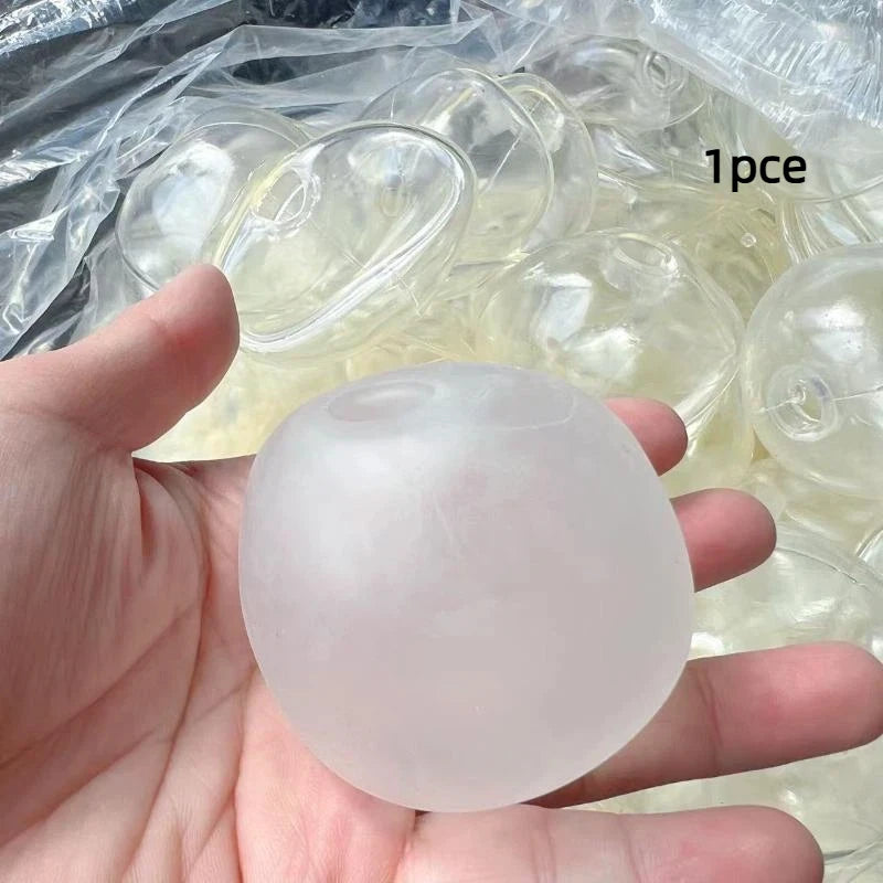 Dumpling Stress Ball Shell DIY Kit 1/5/10Pcs Stress Relief Toy Home Travel Decor For All Ages