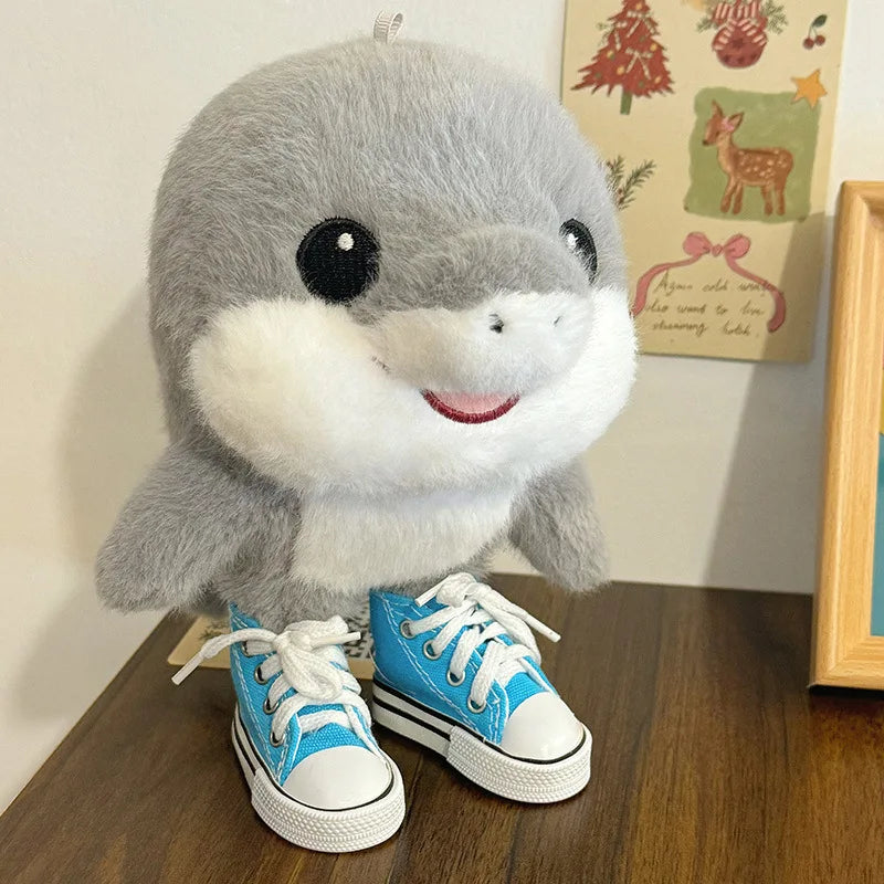 Tungtungtung Brainrot Al Tralalero Tralala Shark Plush Doll Cute Anime Plush Doll Plushie Stuffed Soft Pillow Shark Toy
