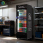 Customized Smart Fridge AI Camera Automatic Vending Refrigerated Snacks Beverage Machine