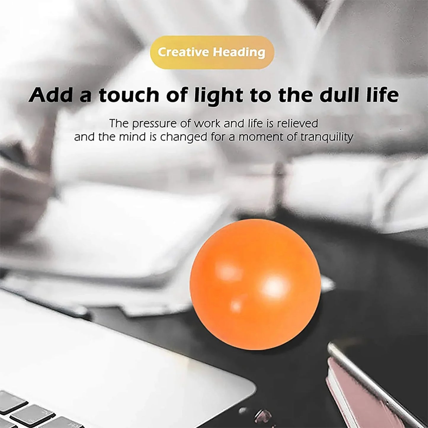 5/10Pcs Glow in The Dark Sticky Balls - Squishy Stress Relief Toys, Fun Fidget Toys Sensory Decompression Toys for Kids & Adults