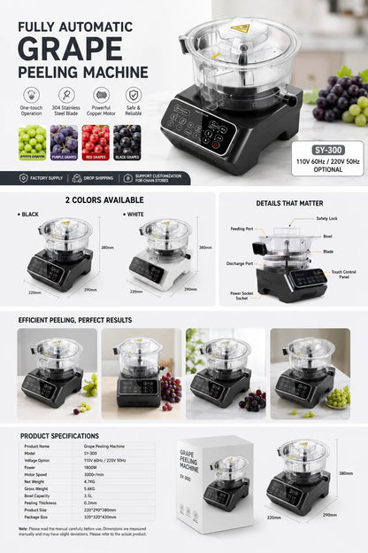 Digital Electric Fruit Peeler Machine 210mm Cutter Diameter Automatic Fruit Skin Peeling Machine For Home Cafe Use