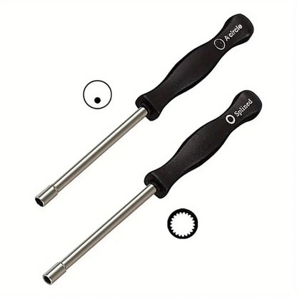 2Pcs 21-Teeth Splined + A-Circle Carburetor Adjustment Tool Screwdriver Kit For For Sears For Craftsman For Poulan