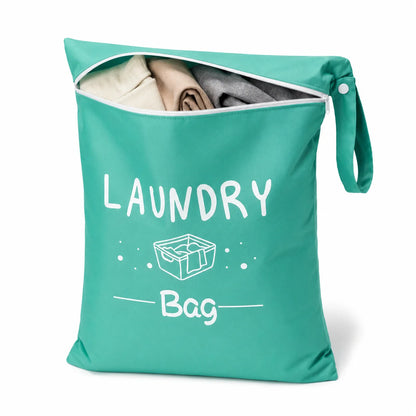 Portable Dirty Clothes Storage Bag Laundry Bags Oxford Waterproof Storage Pouch For Swimming Fitness Beach Clothes Organizer Bag