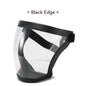 Transparent Facial Protector Super Protective Face Shield for Work Weed Whacking Anti-Fog Full Face Mask for Kitchen Oil Proof