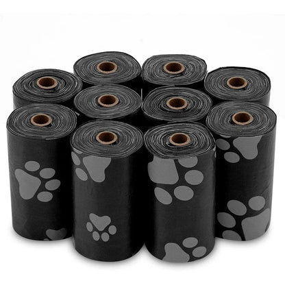 2-100Roll Dog Poop Bag Outdoor Cleaning Poop Bag Outdoor Clean Pets Supplies for Dog 15Bags/Roll Refill Garbage Bag Pet Supplies