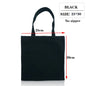 Canvas Cotton bag grocery handbag Foldable Fabric tote bag portable Storage organizer Shopping bag for woman Cloth organizer bag