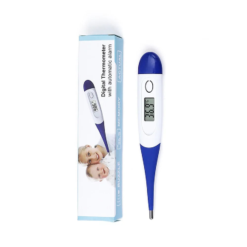 Thermometer for Fever Digital Basal Body Oral Armpit or Rectal Electronic LCD Display High-Precision Measurement Hot Sale