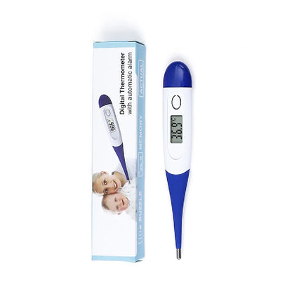 Thermometer for Fever Digital Basal Body Oral Armpit or Rectal Electronic LCD Display High-Precision Measurement Hot Sale