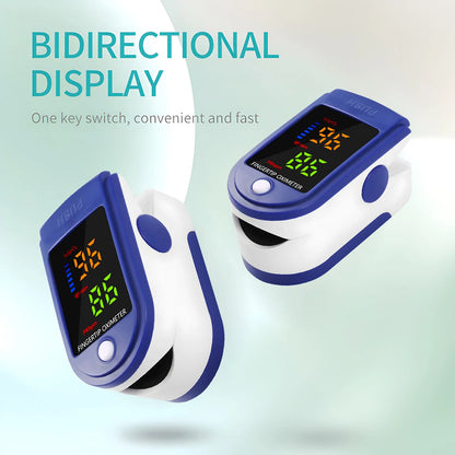 Oximeter Portable Fingertip Pulse Blood Oxygen Saturation Monitor With Lcd Display Fingertip Oximeter Testing SpO2 Health Care