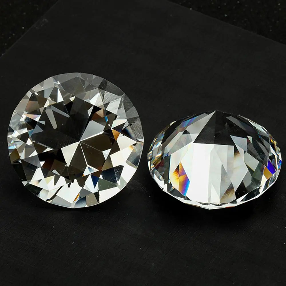 Clear Crystal Big Glass Diamond Party Large Romantic Diamond Decoration Proposal Home Decoration Ornaments Crafts Gifts