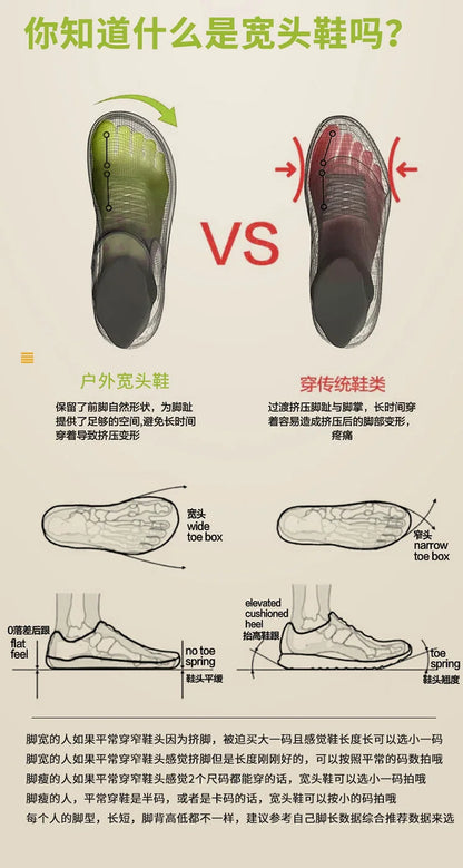 Men's Summer Breathable Non-slip Athletic Shoes, Cushioning Casual Footwear for Running, Travel, Outdoor Hiking and Mountaineeri