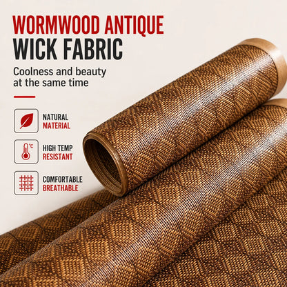 Ice Silk Summer Cooling Mat Natural Vine Foldable Double-Sided Bamboo Mat for 1.5/1.8m Bed Naked Sleeping Dormitory Home Use