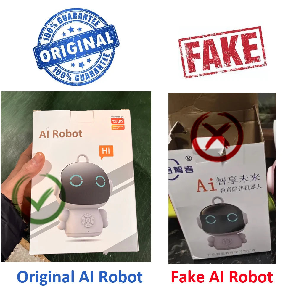 Tuya Smart AI Companion Robot Early Education Toys Emotional Communication Works with ChatGPT Germini Grok Mistral DeepSeek