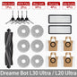 Dreame Bot L30 Ultra L20 Ultra Robot Vacuum Spare Parts Consumables Main Side Brush Hepa Filter Mop Cloth Dust Bag Accessories