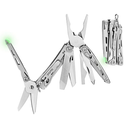 NexTool 13 In 1 Mini Flagship F12 Multi Functional Tool Folding EDC Multitool Screwdriver Pliers File Ruler Outdoor Hand Tools