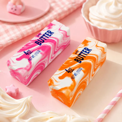 Hot 2026 Butter Stick Squishy Squeeze Toy Soft Butter Stick Slow Rebound Stress Ball Fidget Toy Sensory Stress Relief Fidget Toy