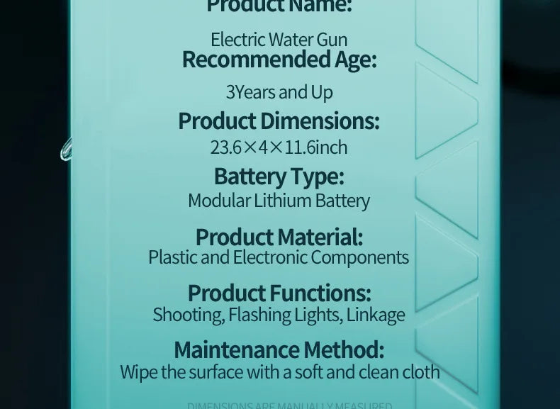 MK9 Pulse Children Electric Water Gun Automatic Water Absorption Induction Flash Light Spray Guns Summer Outdoor Toys for Kids