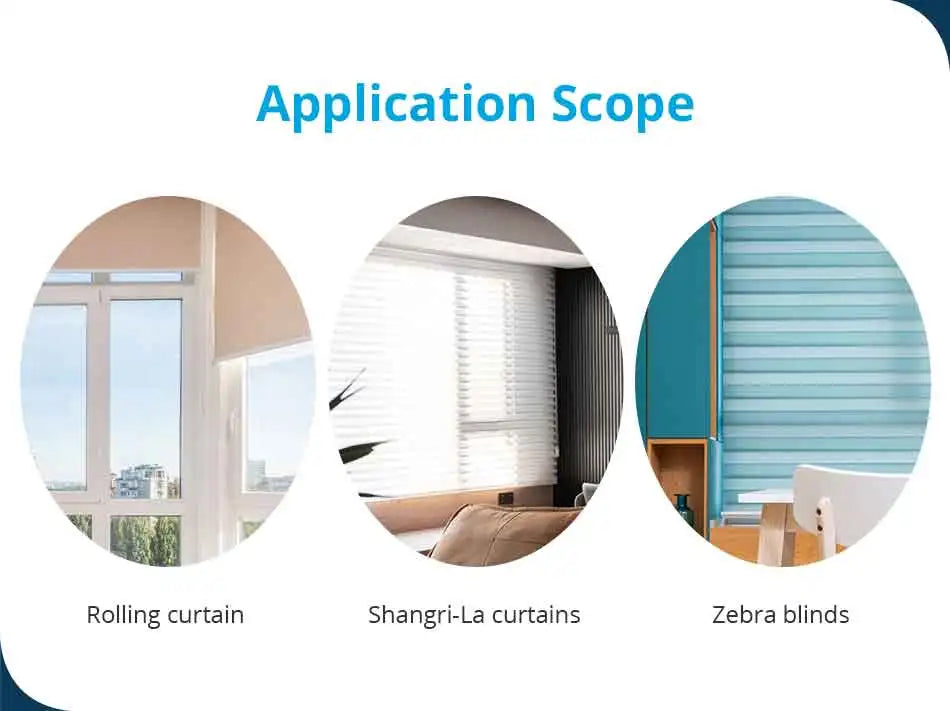 Zemismart Zigbee Roller Shade Motor with Battery For 37 38mm Tube Works with Tuya and Smart Life APP Alexa Google Home Control
