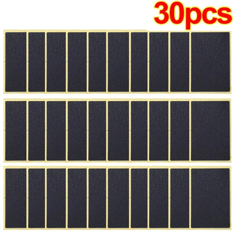 30/20/10 PCS Bicycle Glue-free Tire Patches Tool Quick Repairing Tyre Protection Patch Adhesive Quick Drying Bike Accessories