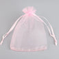 50/100pcs Colorful Organza Gift Bag 5x7 7x9 9x12 10x15 13x18cm Party Wedding Favors Candy Jewelry Packaging Drawstring pouches