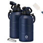 Fjbottle Stainless Steel Thermos Bottle 1.9L Large Capacity Vacuum Flask Water Cup Keep Hot Cold Outdoor Sports Gym Drink bottle