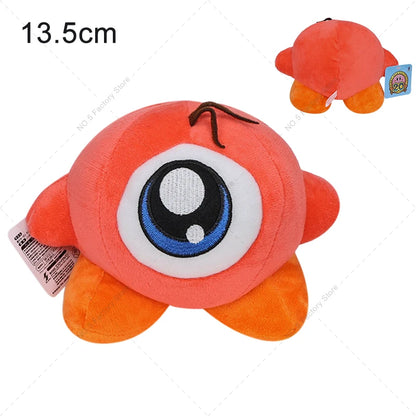 Cute Multicolor Kirby Plush Toy Kawaii Anime Star Kirby Sword Kirby Waddle Doo Elfilin Stuffed Doll Peluche Birthday Gifts