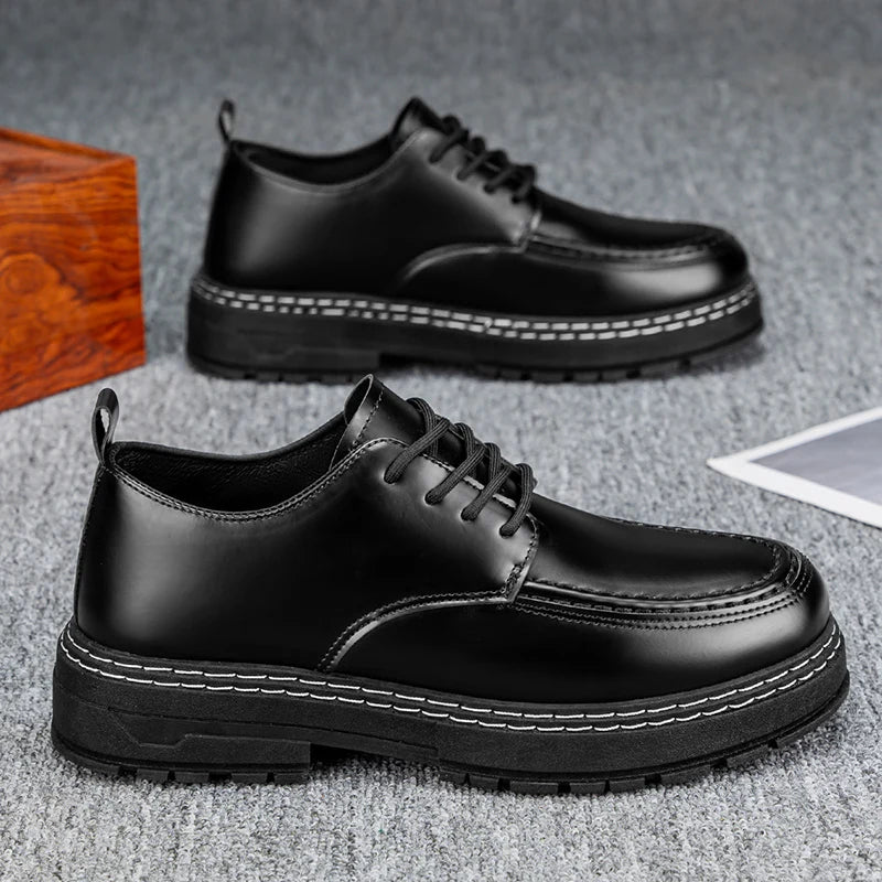 2025 New Men's Leather Shoes - Durable, Comfortable, Breathable & Stylish