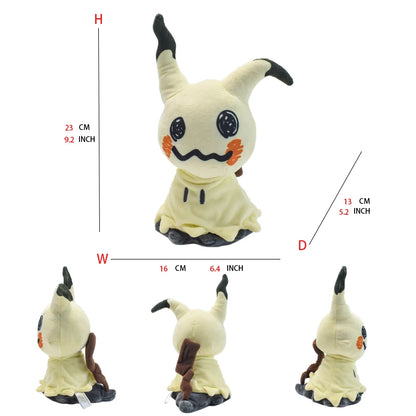 Pokemon Fit Pulsh Toys Gengar Caterpie Butterfree Litwick Lucario Mewtwo Gallade Haxorus Mew Furret Cute Stuffed Peluche Doll