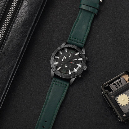 1/5PCS Men Fashion Sports Leather Strap Wristwatch Business Arabic Numeral Dial Quartz Watches Reloj Mujer（Without Box）