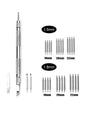 Double-ended watch Repair Fork Watch Strap Case Repair Tool With 24PCS 18mm 20mm 22mm Spring Bar WatchMaker Repair Tools Set
