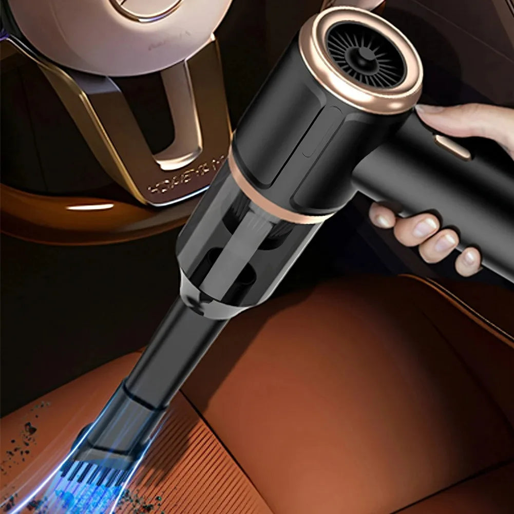 5 in 1 Car Vacuum Car Vacuum Cleaner Multi-Function Handheld Car Vacuum 45000pa Powerful Car Suction Machine for Home Office