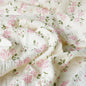 135x50/500cm Soft Pure Cotton Double-Layer Crepe Fabric For Summer Dress Bedding Home Wear Pajama DIY Clothing Cloth TJ20572