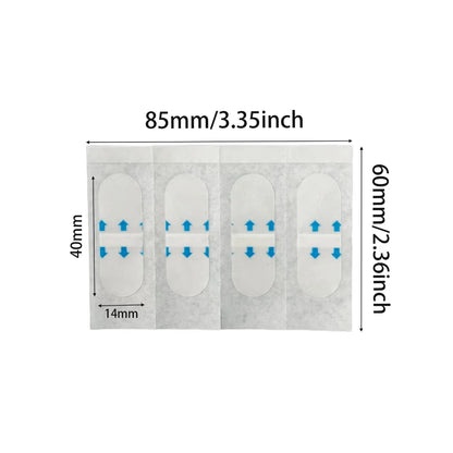 Wholesale 80pcs Invisible V Face Lifting Patches Facial Slimming Firming Stickers for Forehead Neck & Chin Beauty Health NALSYAO
