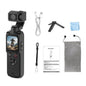 4K Vlog Action Camera 330° Face Tracking 18x Zoom 2400mAh Battery Gimbal Stabilizer 1.72 Inch Touch Screen WiFi Sports Cam