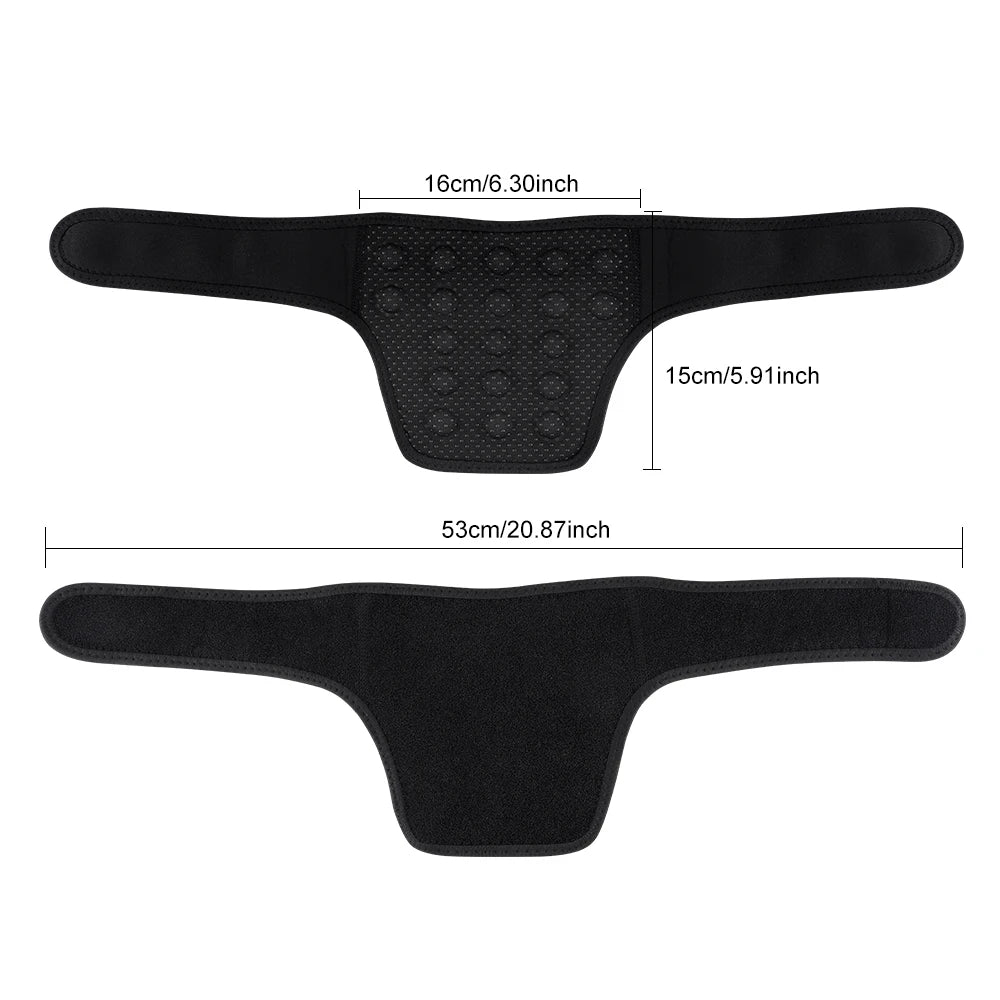 Tourmaline Neck Brace Self-heating Belt Wrap Cervical Protector Magnetic Therapy Support Wrap Band Pain Relief Health Care