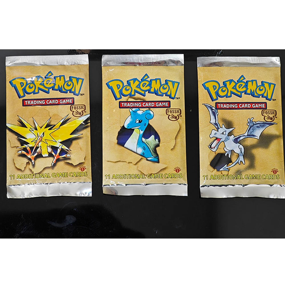 Pokemon Foil 36 Packs 1ST Edition Classic Base Set Proxy Cards PKM Games Board Games Whole Set Card Collection Toys Gifts New