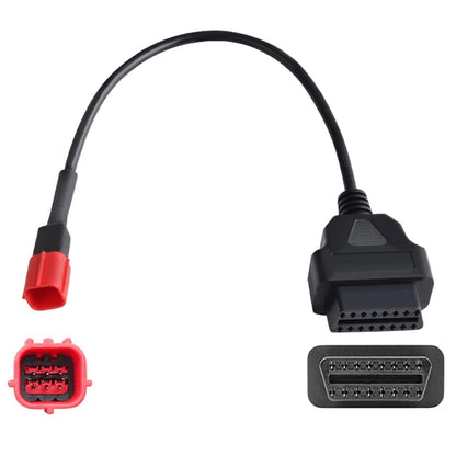 For Yamaha 3/4 /6 Pin To OBD2 Connector Motorbike OBDII Diagnostic Cable OBD Fault Code Reader Adaptor Extension Cable