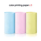 HD Mini Portable Thermal Printer 57mm Self-Adhesive Label Sticker Paper for Phone Picture Photo Universal Portable Label Printer