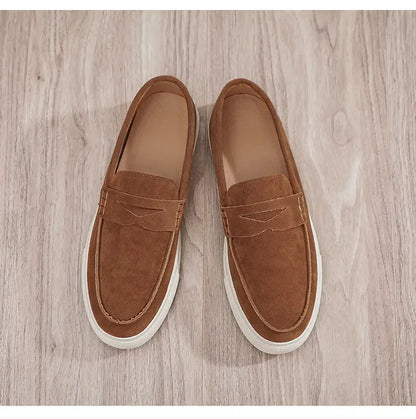 Daily Comfort Loafers Breathable Construction Dissipate Heat, Lightweight Build Lower Burden for Tired-Free Daily Movement